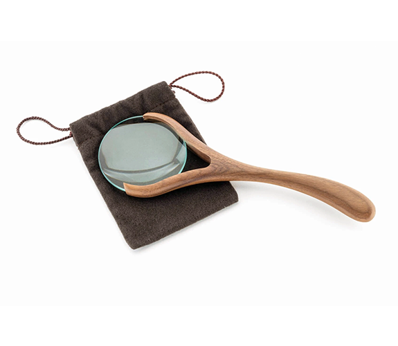 Walnut Magnifying Glass